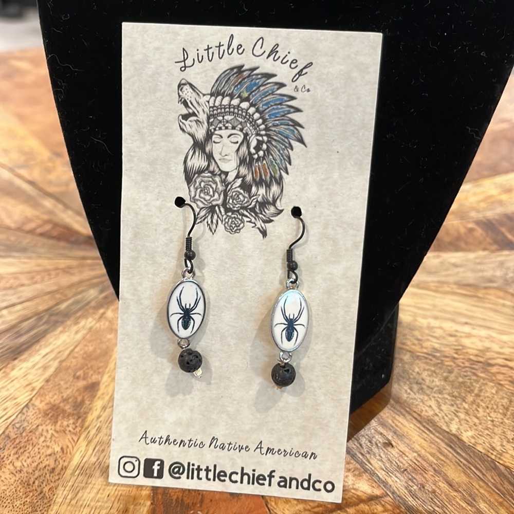 Little Chief boutique “spider earrings”